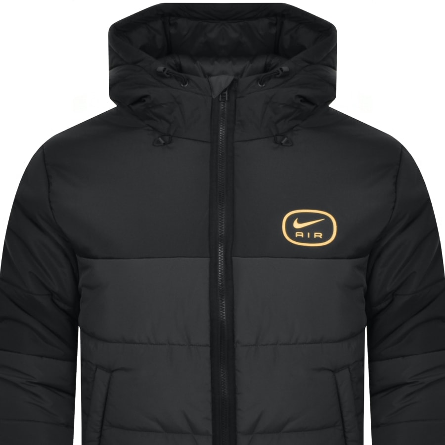 Nike Logo Padded Jacket Grey Mainline Menswear